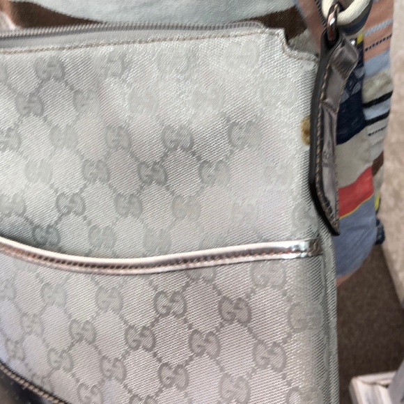 RARE authentic Gucci ⚡️💀 silver mini crossbody✅ - Picture 5 of 8